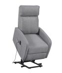 Sillón Relax Levantapersonas en Tejido Gris Modelo Life