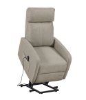 Sillón Relax Levantapersonas en Tejido Beige Modelo Life