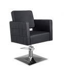 Sillón hidráulico de corte con base cuadrada y reposabrazos Modelo Horace