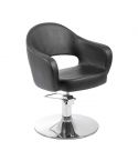 Sillón hidráulico de corte de linea curva con reposabrazos Modelo Mop