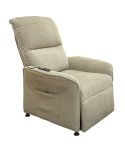 Sillón de Masaje Relax en Tejido Beige Arena Modelo Shiatsu - 2 motores