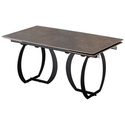 Mesa Comedor Extensible Venezia 160–240 cm Gres Gris