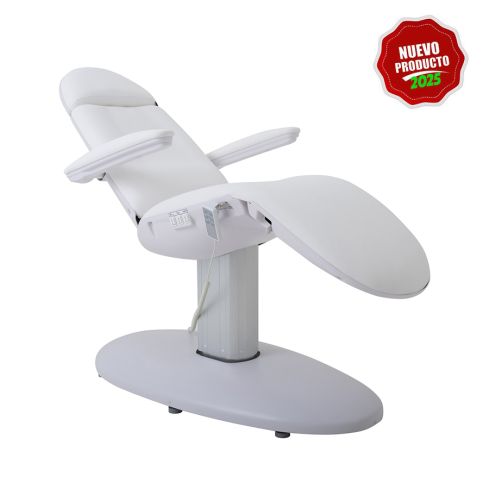 Camilla de estética de Gama Alta con 3 motores Modelo Aqua White