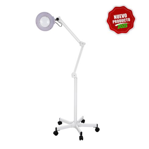 Lupa con Lampara fluorescente de 3 aumentos con luz fria Modelo Bazz 
