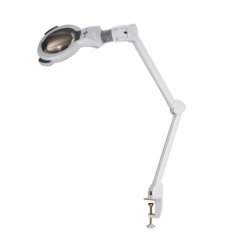 Lupa con Lampara LED de 5 aumentos con luz fria de intensidad regulable Modelo Buk Table