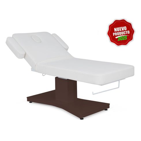 Camilla de Masaje eléctrica SPA con 1 motor y agujero facial Modelo Goid - Base oscura