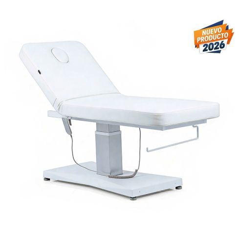 Camilla de masaje eléctrica de 2 cuerpos con agujero facial Hern Plus Modelo 2247T.1.A26.N Weelko