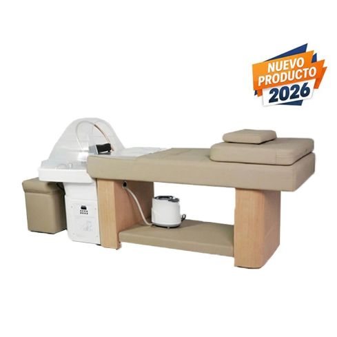 Camilla de masaje Zen Head Spa con Lavacabezas LED Modelo Nuki Weelko