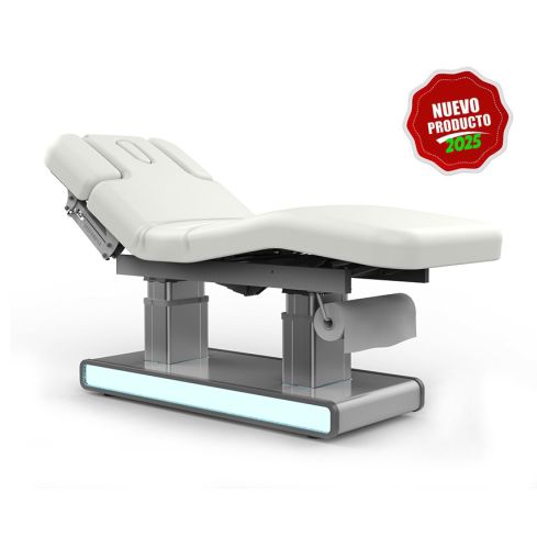 Camilla de Masaje eléctrica SPA con 4 motores e iluminación LED Modelo Moldavi Plus
