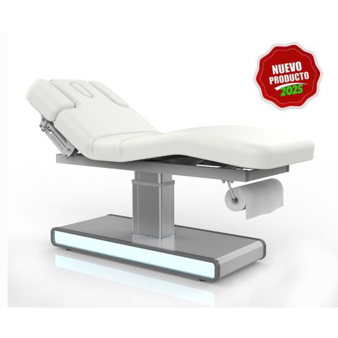 Camilla de Masaje eléctrica SPA con 3 motores e iluminación LED Modelo Moldavi
