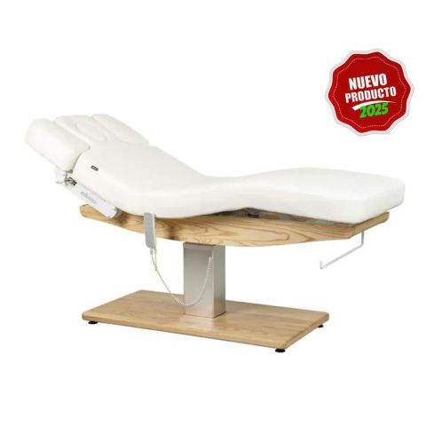 Camilla de Masaje eléctrica SPA con 3 motores, Calefacción y Base de madera Modelo Condra Smart WKS030 