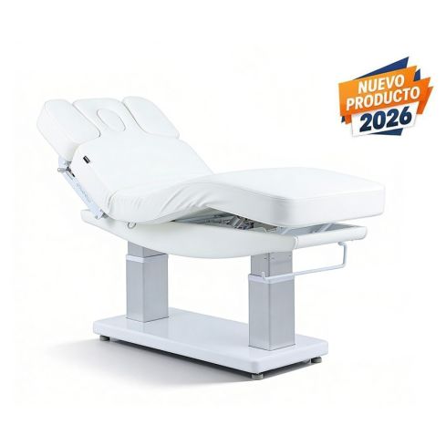 Camilla de Masaje eléctrica SPA con 4 motores y agujero facial Modelo Tensor Plus Weelko