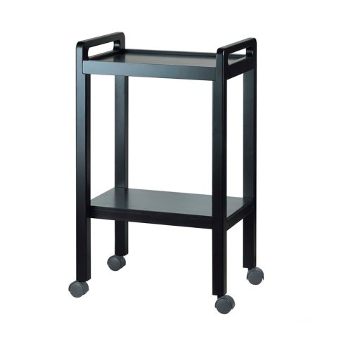 Carrito auxiliar resina con 2 estantes Basic Modelo 1050A