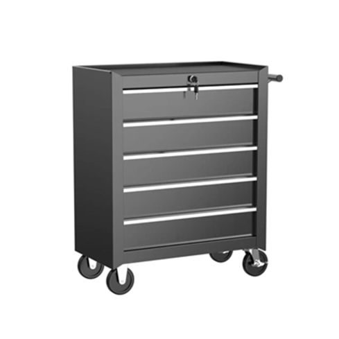 Carrito de Barbería o Peluquería metálico con 5 cajones Modelo Crux LBH