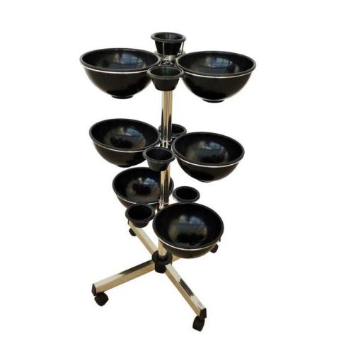 Carrito de peluquería con Bols para Tintes y Coloración Eliseo Modelo CAR25