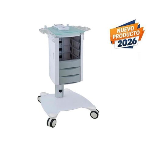 Carrito de estética con cajones B-System Modelo Trolley B 3020DB.3021 Weelko