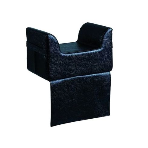 Cojín Asiento Alzador de Peluquería tapizado para niños Modelo Bambino Negro
