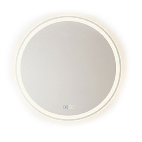 Espejo redondo estilo Moderno con iluminación LED Waterproof Modelo Antivaho 60