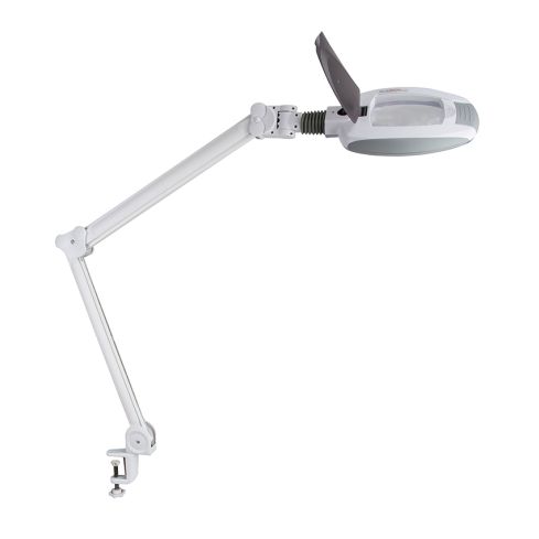 Lupa con Lampara LED de 5 aumentos con luz fria Modelo Brock Table