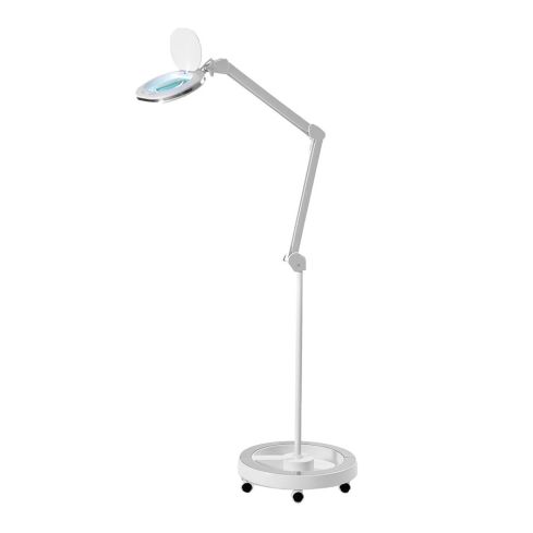 Lupa con Lampara Doble LED de 5 aumentos y brazo articulado con pinza Modelo Niya Table