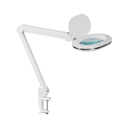 Lupa con Lampara LED de 5 aumentos y brazo articulado con pinza Modelo Tada Table