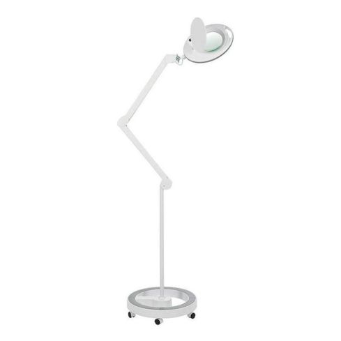 Lupa con Lampara LED de 5 aumentos con luz fría y brazo articulado Mega WK-L003 Weelko