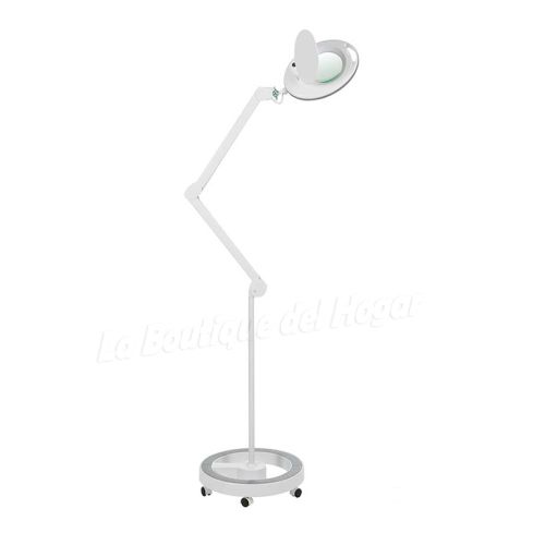 Lupa con Lampara LED de 5 aumentos con luz fría y brazo articulado Modelo WK-L003