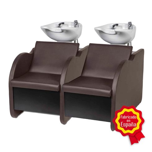 Lavacabezas Doble con Brazo intermedio y pica a elegir Modelo LBH Holanda Omega Xl Doble