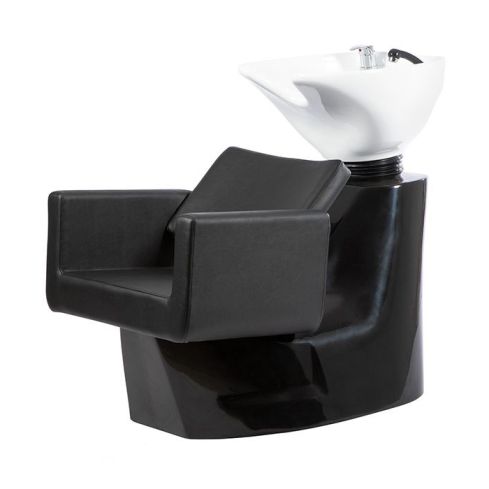 Lavacabezas con pica blanca y respaldo ergonómico Modelo Knot