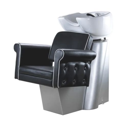 Lavacabezas con pica blanca y respaldo ergonómico Modelo Romantic