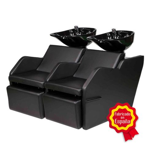 Lavacabezas Doble con Brazo intermedio y pica a elegir Modelo LBH Dinamarca Delta Xl Doble