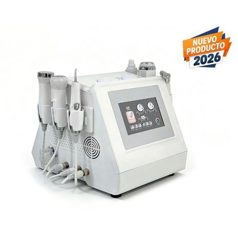 Equipo de Belleza Digital táctil Multifuncional 6 en 1 para el cuidado facial HighTech Combi Hydro Modelo WKB005.N Weelko