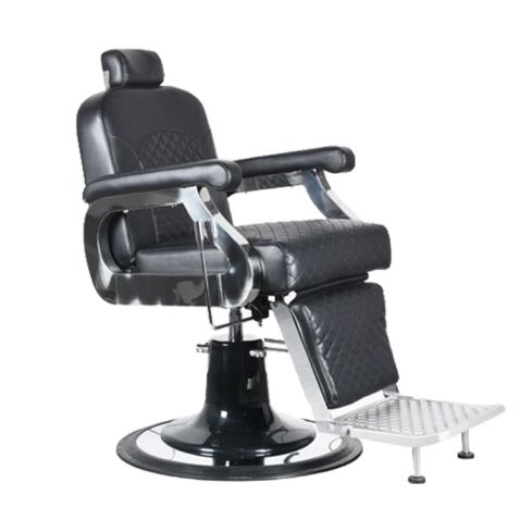 Sillón Barbero hidráulico reclinable y giratorio con reposabrazos Modelo Esus