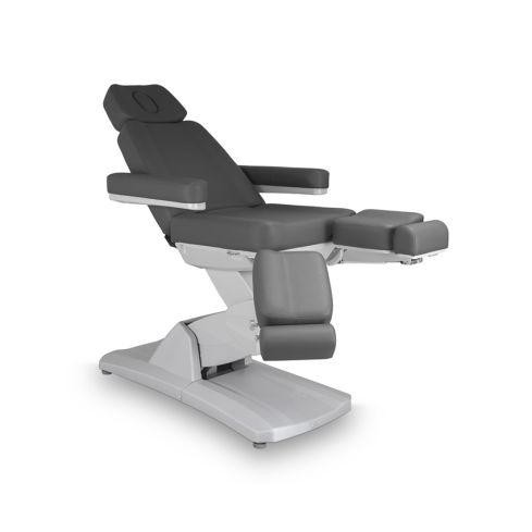 Sillón Podología Gama Alta de 3 motores con agujero facial Modelo Taurus 3CH Plus Negra