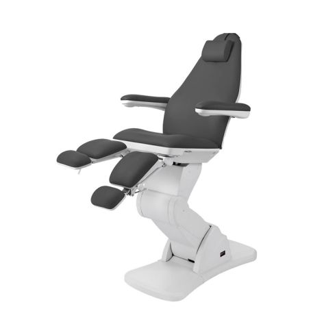 Camilla de Podología Gama Alta de 5 motores con agujero facial Cubo Modelo 2244C.5.A26