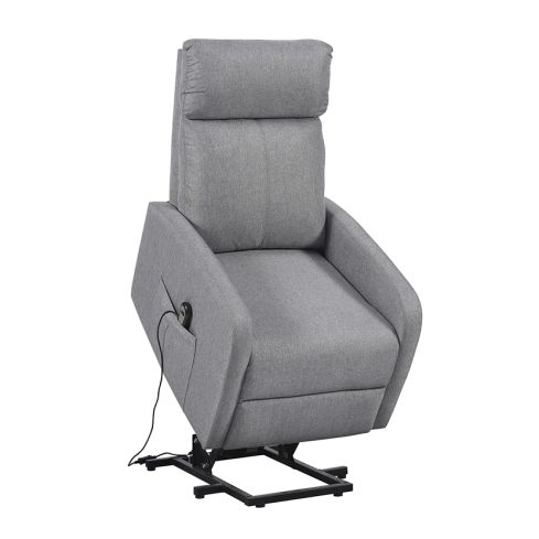 Sillón Relax Levantapersonas en Tejido Gris Modelo Life