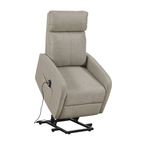 Sillón Relax Levantapersonas en Tejido Beige Modelo Life