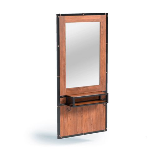 Tocador de Peluquería Vintage con espejo Garage Collection Modelo Richard