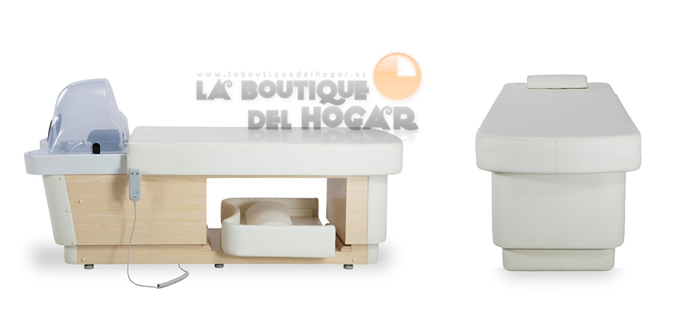 Camilla de masaje fija reclinable de 2 cuerpos