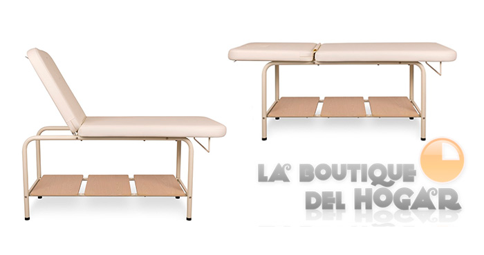 Camilla de masaje de 2 cuerpos con agujero facial Modelo Ara CR Oak