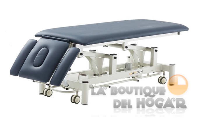 Camilla de masaje eléctrica de 2 cuerpos con 1 motor y agujero facial Modelo Guth Coinfycare