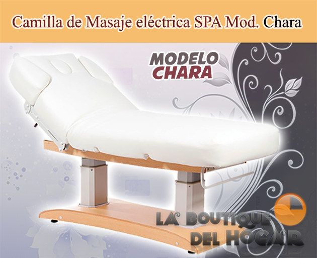 Camilla de Masaje eléctrica SPA Modelo Chara