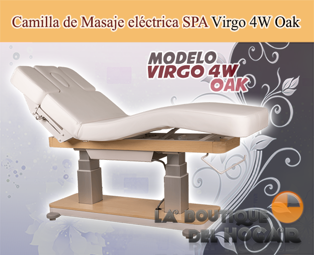 Camilla de Masaje eléctrica SPA Modelo Virgo 4CR