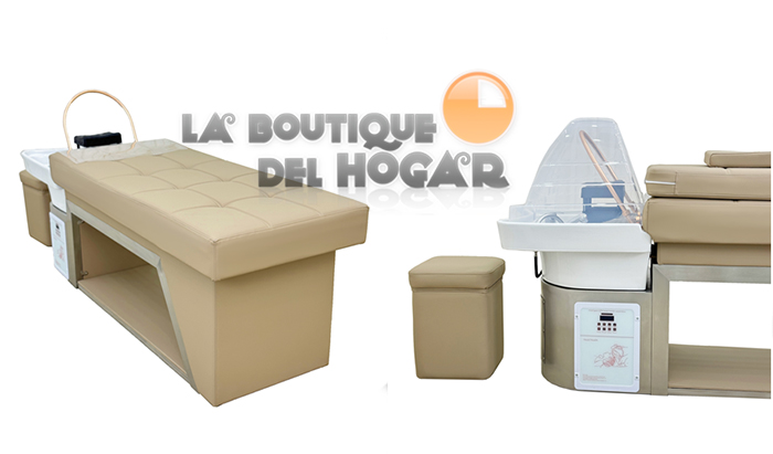 Camilla de masaje fija reclinable de 2 cuerpos