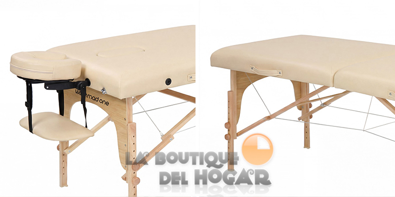 Camilla de madera plegable portátil de 2 cuerpos Nomad One