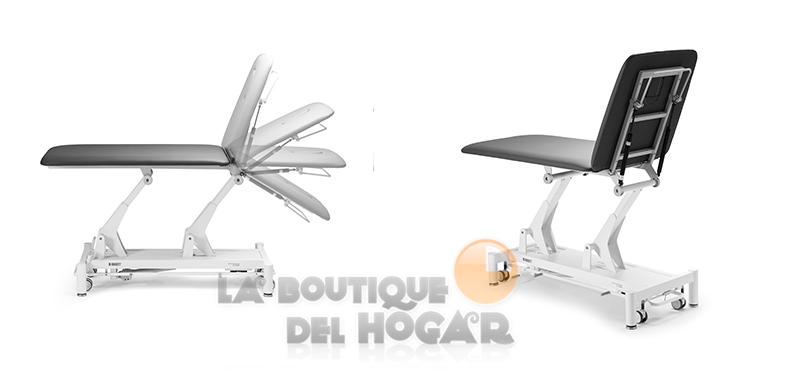 Camilla de belleza fija reclinable de 2 cuerpos Classic 201