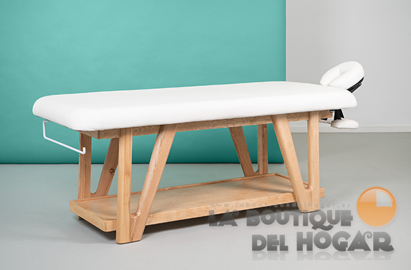 Camilla de masaje fija reclinable de 2 cuerpos