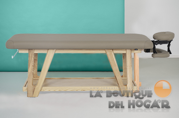 Camilla de masaje fija reclinable de 2 cuerpos