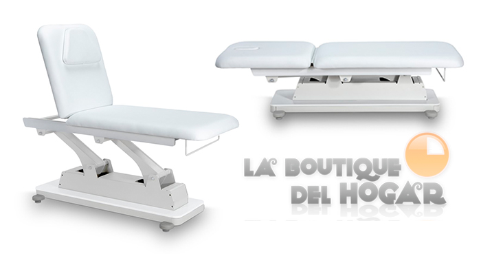 Camilla de belleza fija reclinable de 2cuerpos