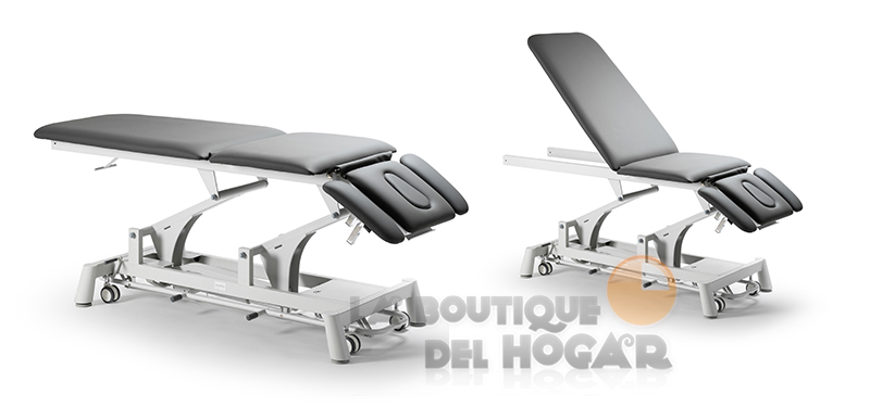 Camilla de Masaje eléctrica de 5 secciones con 1 motor y agujero facial Modelo Titan 304F